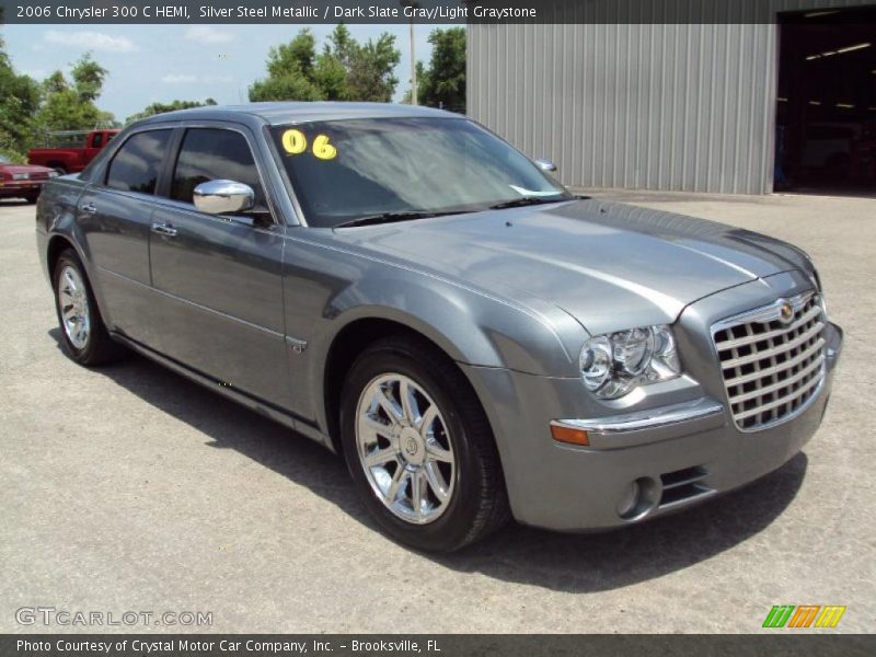 Silver Steel Metallic / Dark Slate Gray/Light Graystone 2006 Chrysler 300 C HEMI