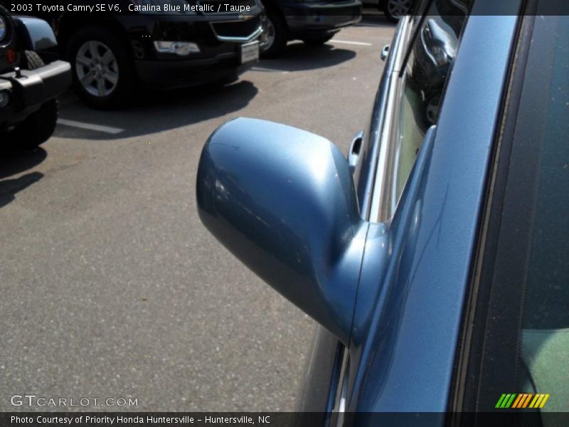 Catalina Blue Metallic / Taupe 2003 Toyota Camry SE V6