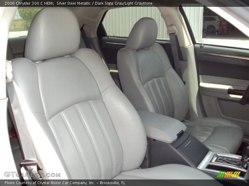 Silver Steel Metallic / Dark Slate Gray/Light Graystone 2006 Chrysler 300 C HEMI