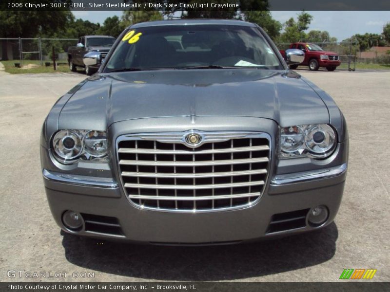 Silver Steel Metallic / Dark Slate Gray/Light Graystone 2006 Chrysler 300 C HEMI