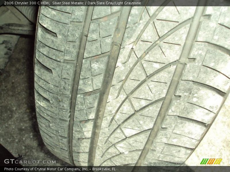 Silver Steel Metallic / Dark Slate Gray/Light Graystone 2006 Chrysler 300 C HEMI