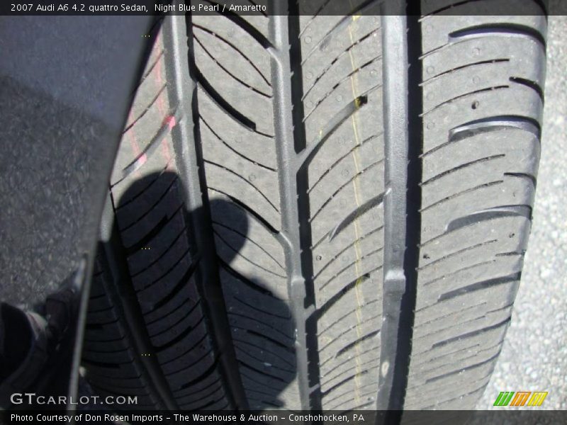 Night Blue Pearl / Amaretto 2007 Audi A6 4.2 quattro Sedan