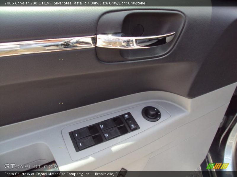 Silver Steel Metallic / Dark Slate Gray/Light Graystone 2006 Chrysler 300 C HEMI