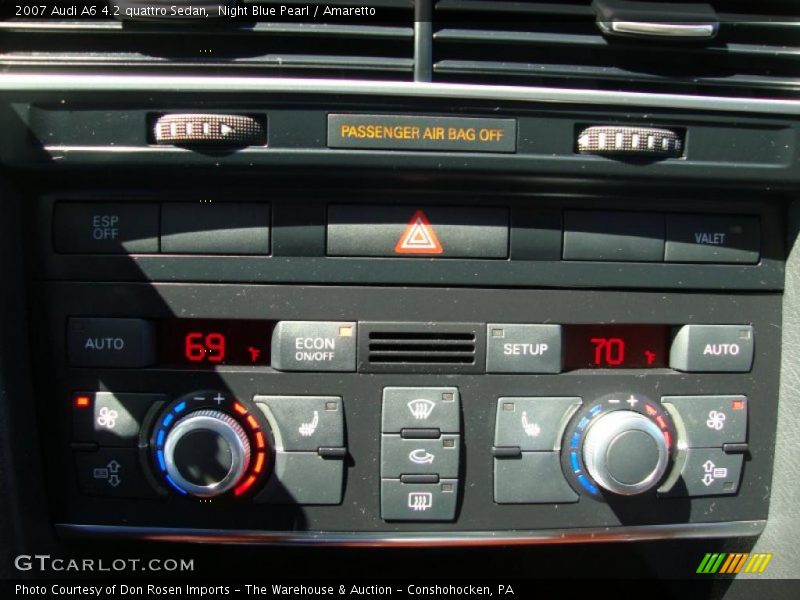 Night Blue Pearl / Amaretto 2007 Audi A6 4.2 quattro Sedan