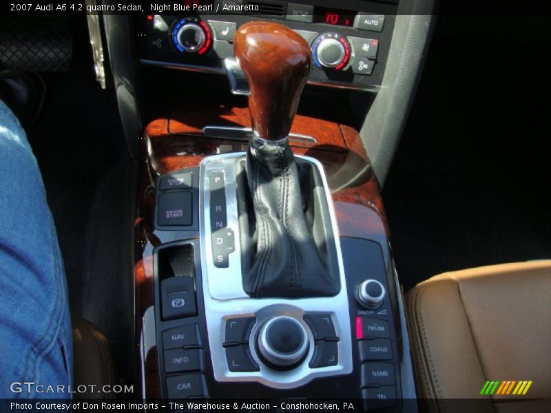 Night Blue Pearl / Amaretto 2007 Audi A6 4.2 quattro Sedan