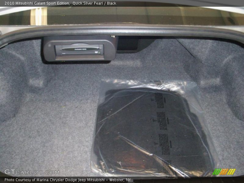 Quick Silver Pearl / Black 2010 Mitsubishi Galant Sport Edition