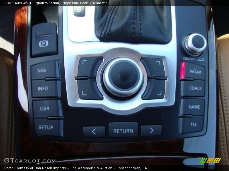 Night Blue Pearl / Amaretto 2007 Audi A6 4.2 quattro Sedan