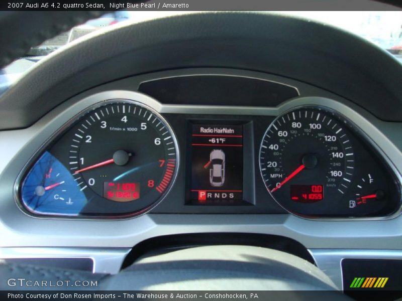 Night Blue Pearl / Amaretto 2007 Audi A6 4.2 quattro Sedan
