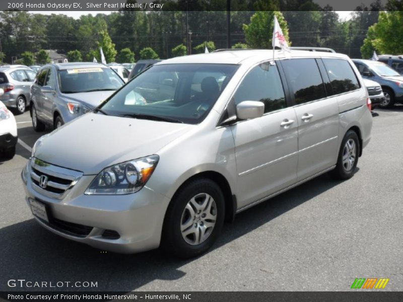 Silver Pearl Metallic / Gray 2006 Honda Odyssey EX