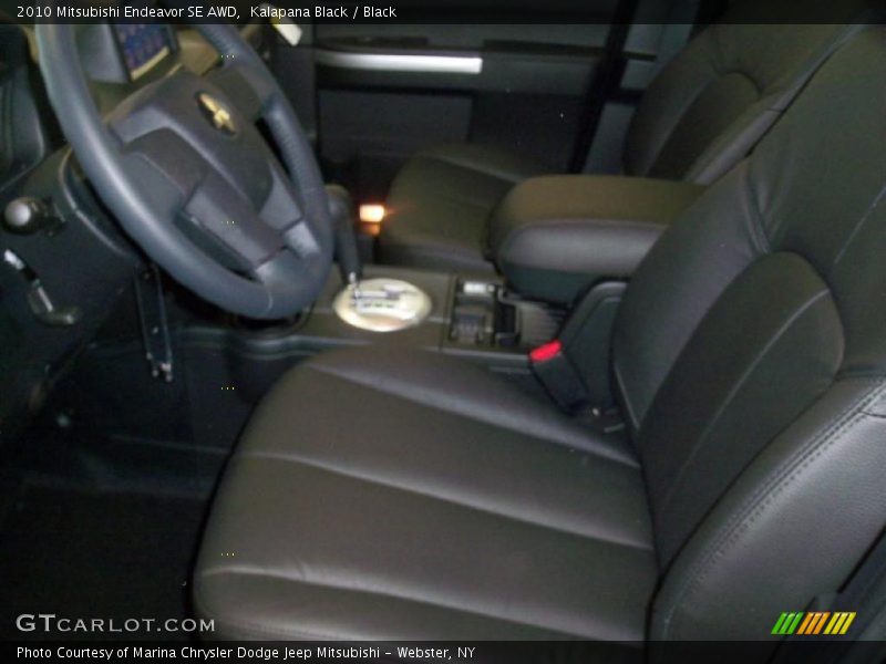 Kalapana Black / Black 2010 Mitsubishi Endeavor SE AWD