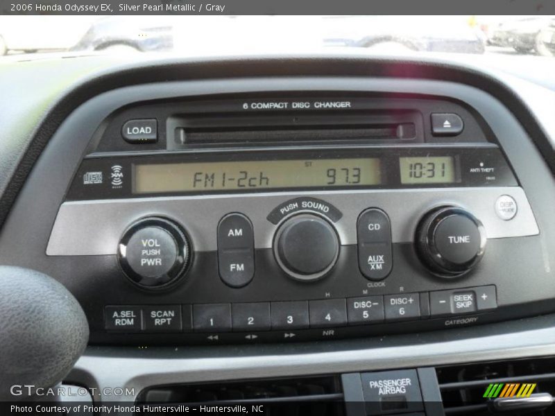 Silver Pearl Metallic / Gray 2006 Honda Odyssey EX