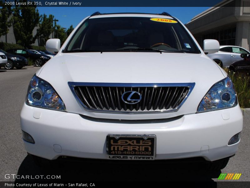 Crystal White / Ivory 2008 Lexus RX 350