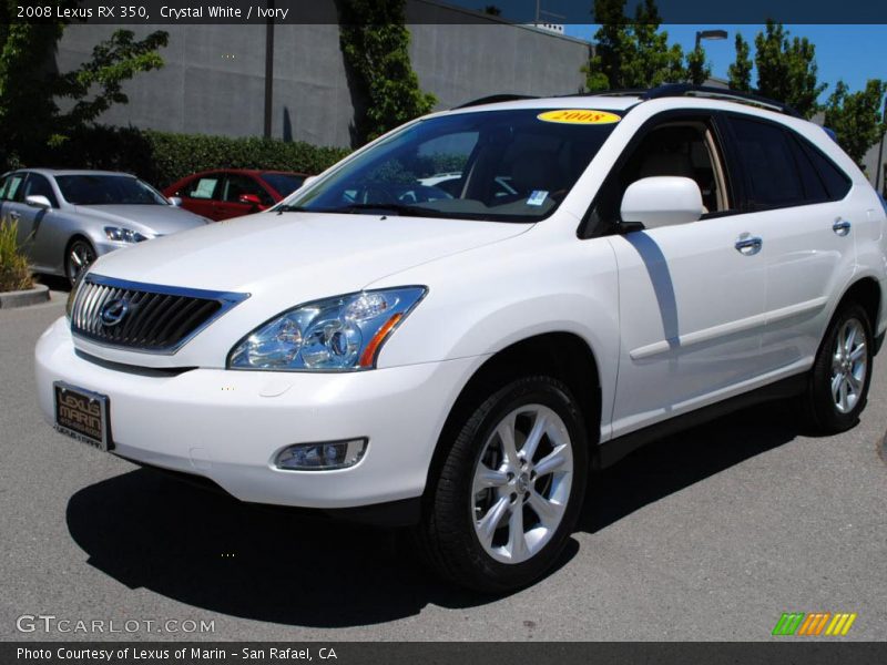 Crystal White / Ivory 2008 Lexus RX 350