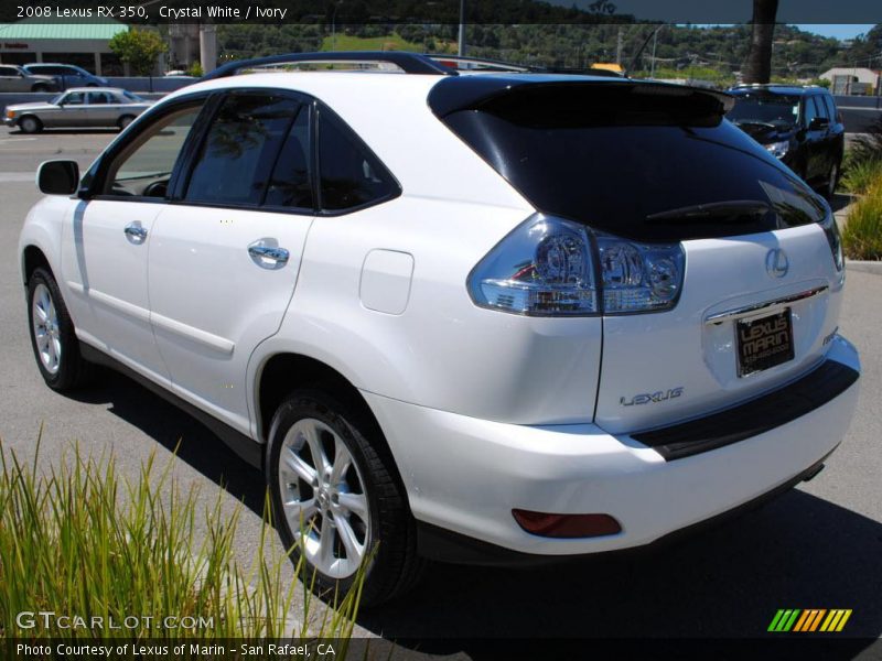 Crystal White / Ivory 2008 Lexus RX 350