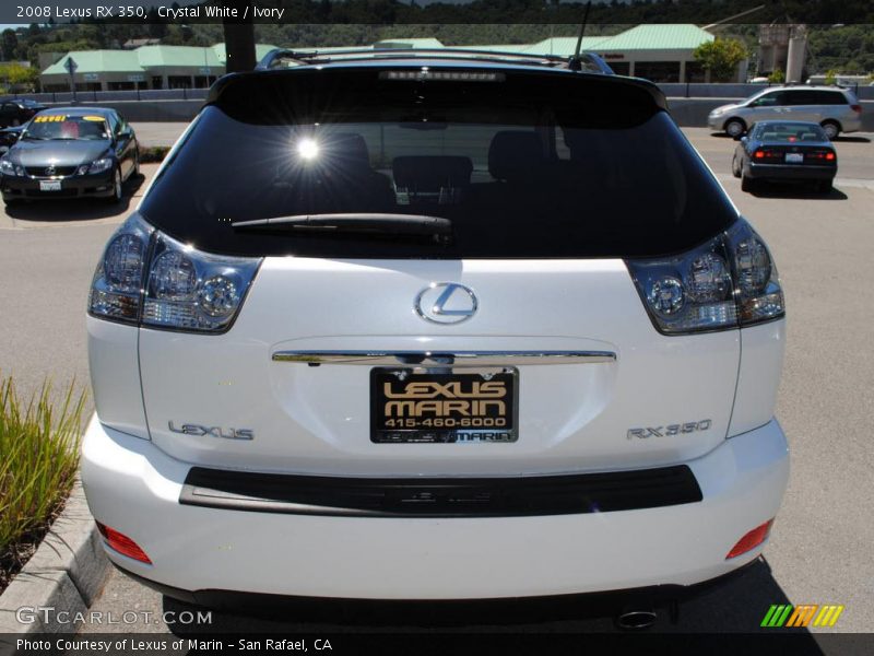 Crystal White / Ivory 2008 Lexus RX 350