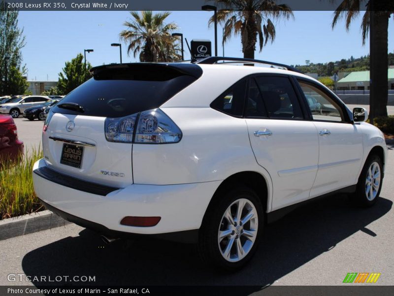 Crystal White / Ivory 2008 Lexus RX 350