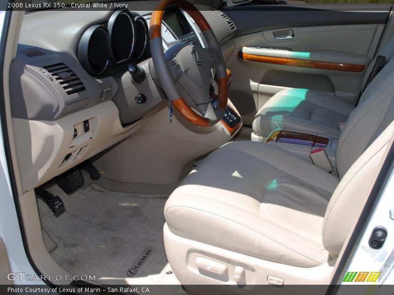 Crystal White / Ivory 2008 Lexus RX 350