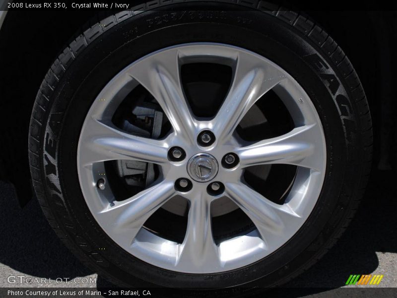 Crystal White / Ivory 2008 Lexus RX 350