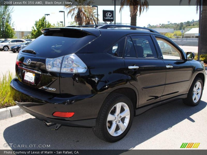 Black Onyx / Ivory 2008 Lexus RX 350 AWD