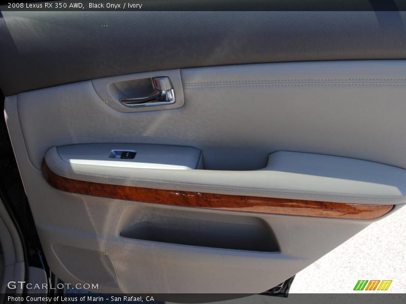 Black Onyx / Ivory 2008 Lexus RX 350 AWD