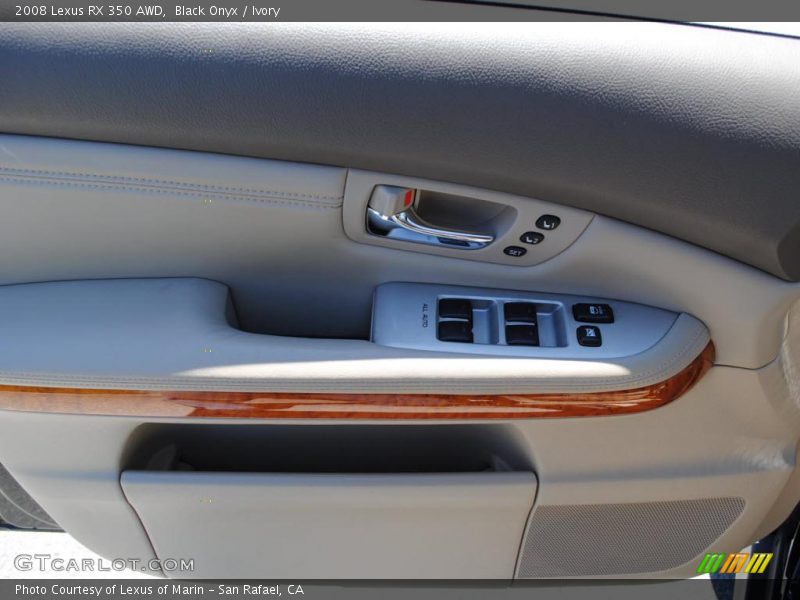 Black Onyx / Ivory 2008 Lexus RX 350 AWD