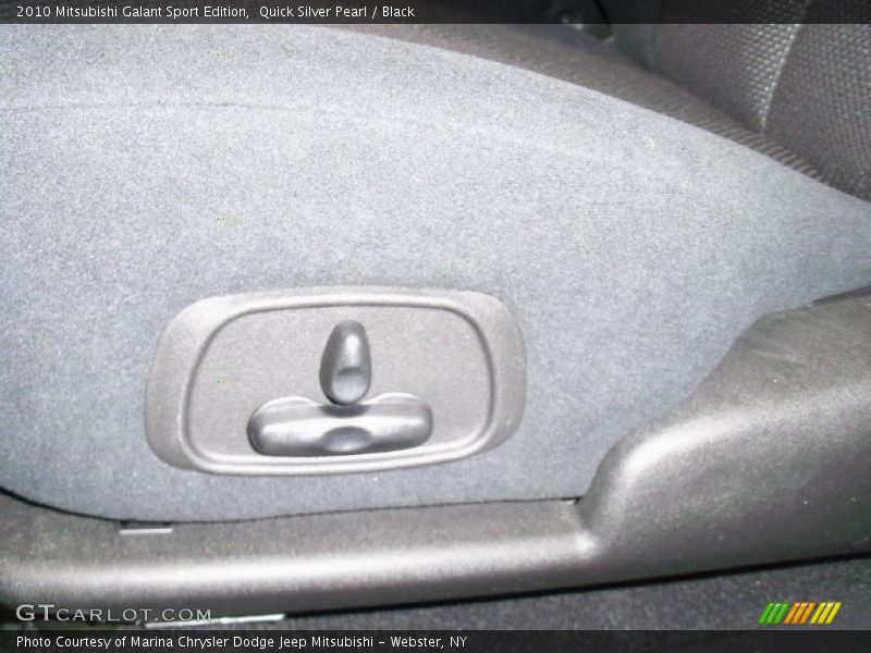 Quick Silver Pearl / Black 2010 Mitsubishi Galant Sport Edition