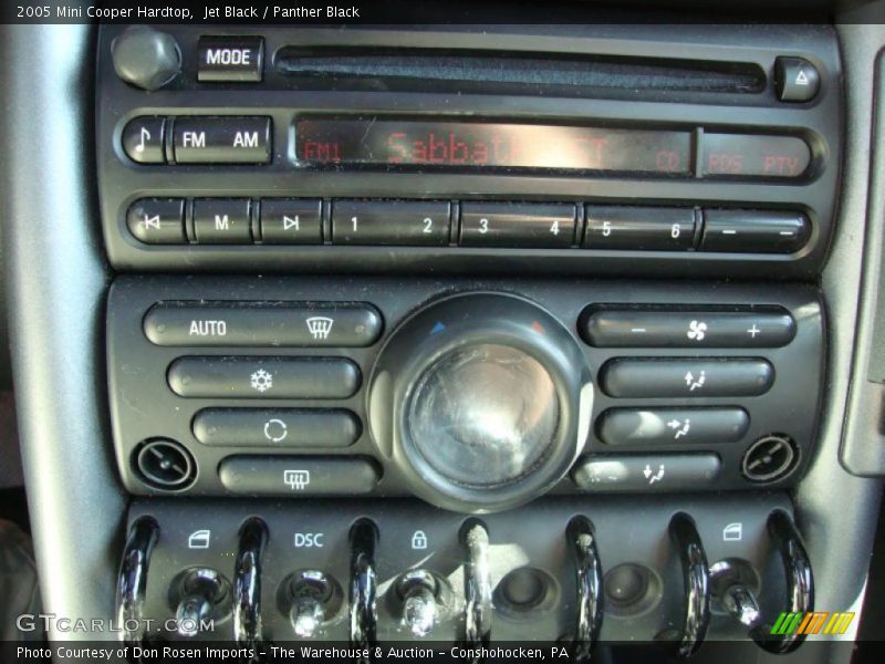 Jet Black / Panther Black 2005 Mini Cooper Hardtop