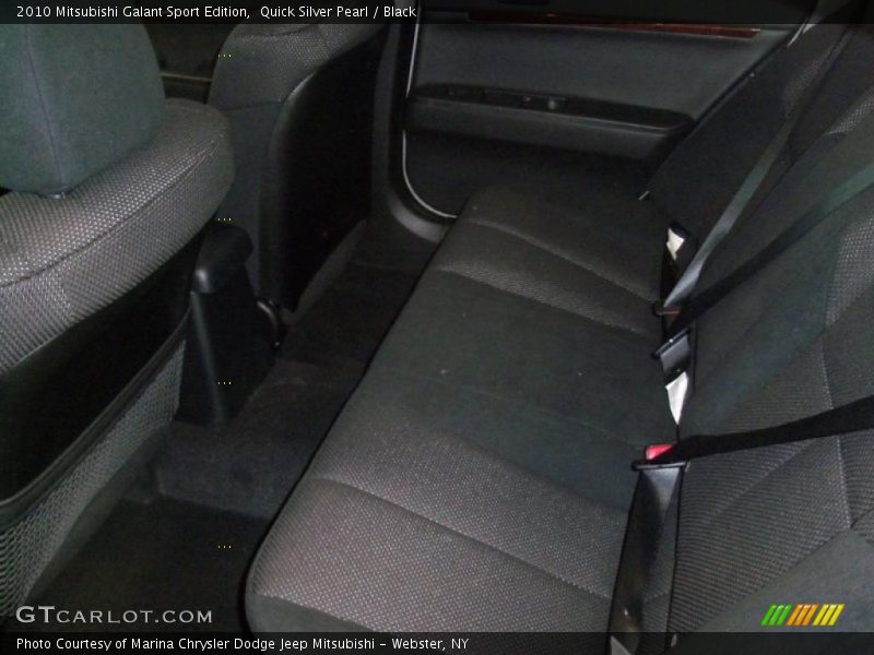 Quick Silver Pearl / Black 2010 Mitsubishi Galant Sport Edition
