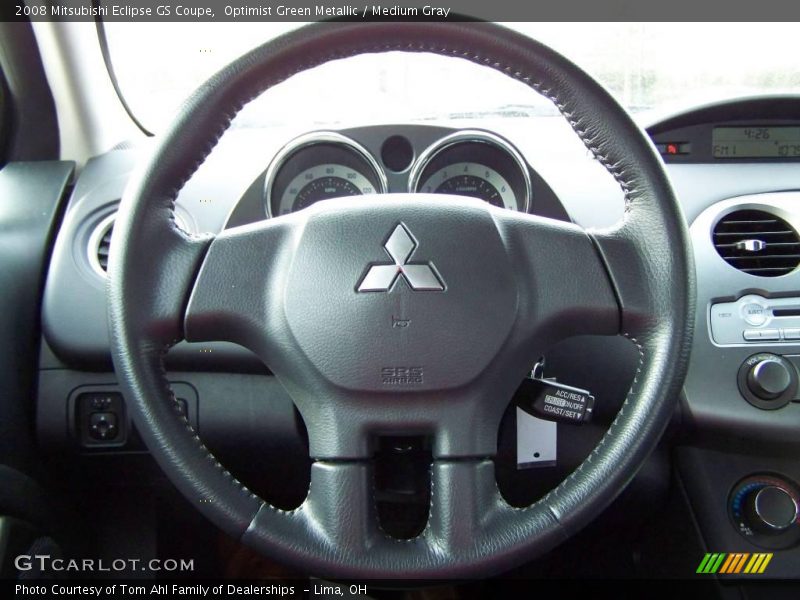 Optimist Green Metallic / Medium Gray 2008 Mitsubishi Eclipse GS Coupe