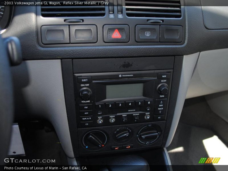 Reflex Silver Metallic / Grey 2003 Volkswagen Jetta GL Wagon