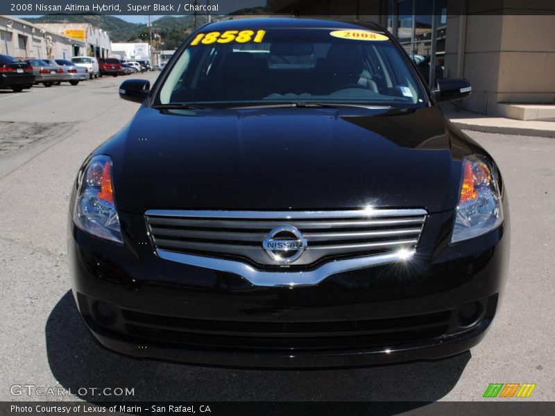 Super Black / Charcoal 2008 Nissan Altima Hybrid