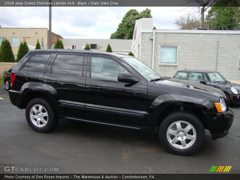 Black / Dark Slate Gray 2008 Jeep Grand Cherokee Laredo 4x4