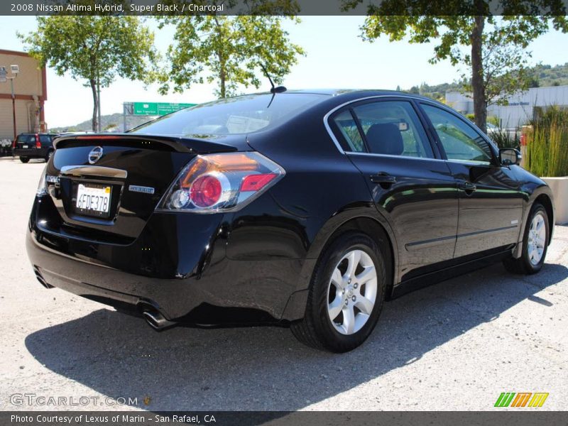 Super Black / Charcoal 2008 Nissan Altima Hybrid