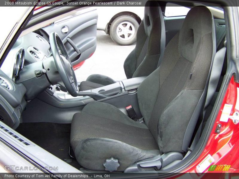 Sunset Orange Pearlescent / Dark Charcoal 2008 Mitsubishi Eclipse GS Coupe