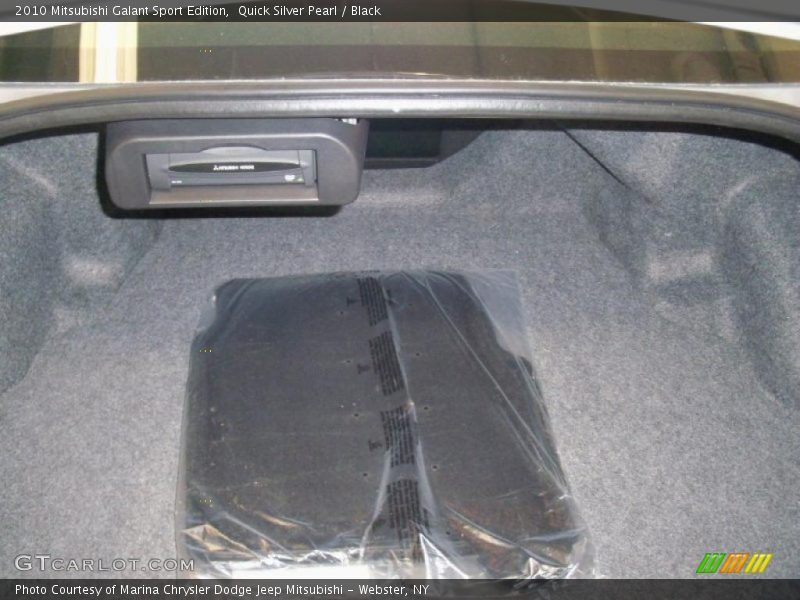 Quick Silver Pearl / Black 2010 Mitsubishi Galant Sport Edition