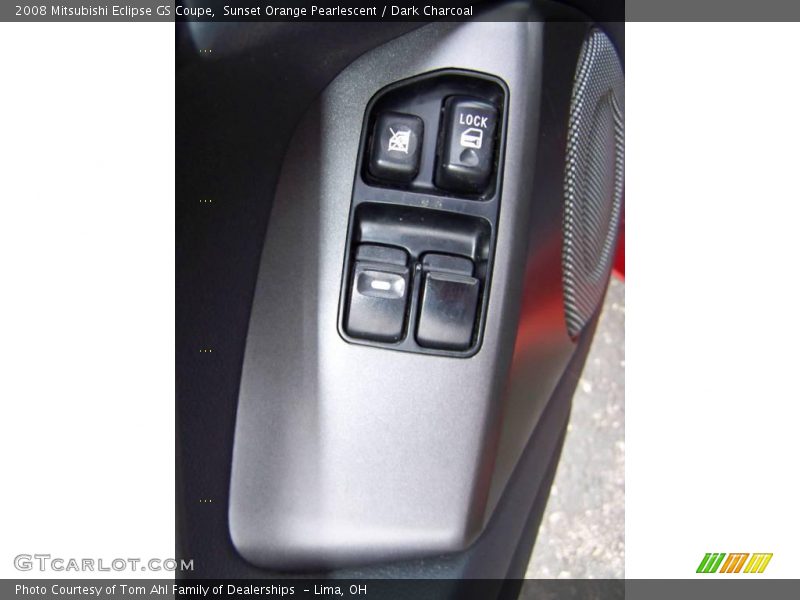 Sunset Orange Pearlescent / Dark Charcoal 2008 Mitsubishi Eclipse GS Coupe