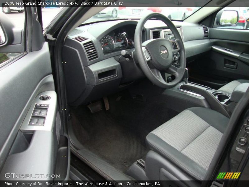 Black / Dark Slate Gray 2008 Jeep Grand Cherokee Laredo 4x4