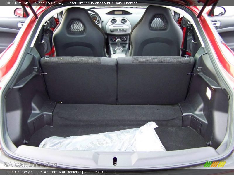 Sunset Orange Pearlescent / Dark Charcoal 2008 Mitsubishi Eclipse GS Coupe