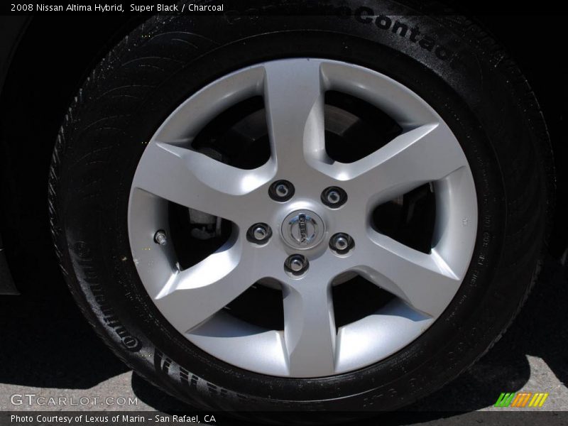 Super Black / Charcoal 2008 Nissan Altima Hybrid