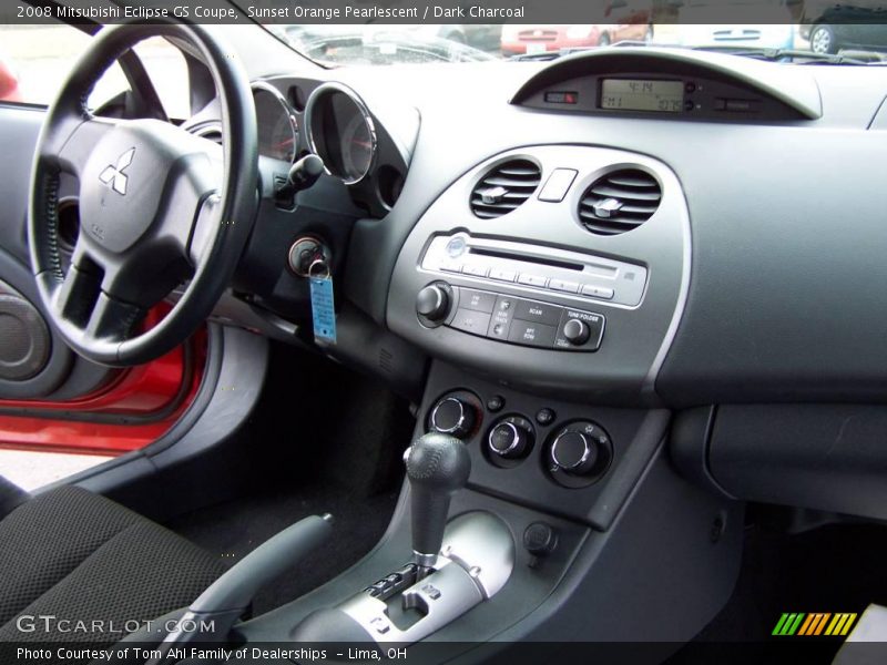 Sunset Orange Pearlescent / Dark Charcoal 2008 Mitsubishi Eclipse GS Coupe