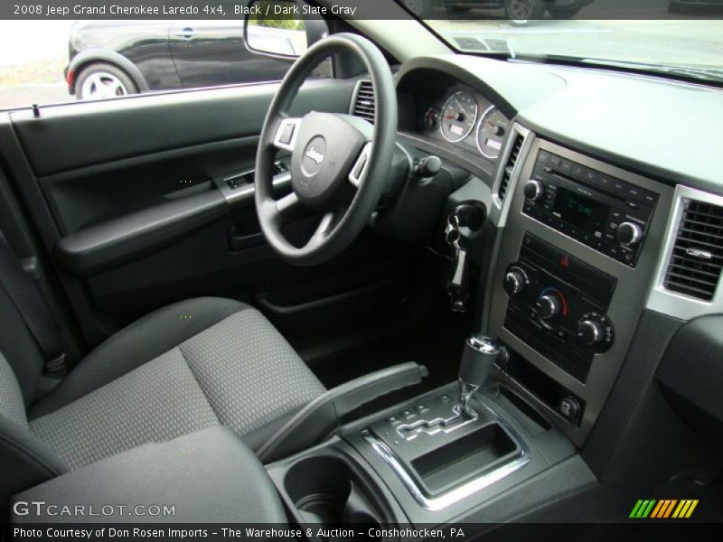 Black / Dark Slate Gray 2008 Jeep Grand Cherokee Laredo 4x4