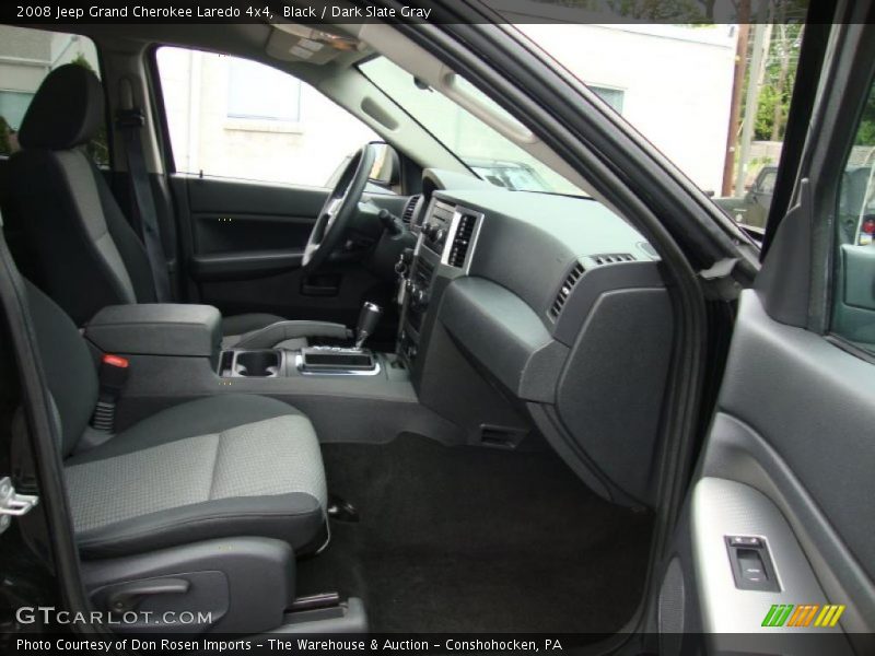 Black / Dark Slate Gray 2008 Jeep Grand Cherokee Laredo 4x4