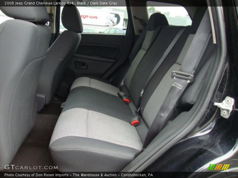 Black / Dark Slate Gray 2008 Jeep Grand Cherokee Laredo 4x4