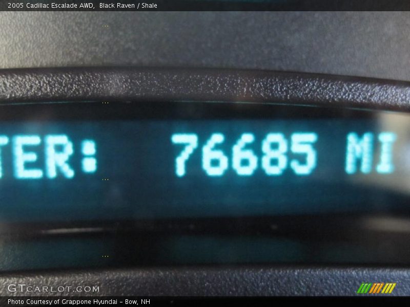 Black Raven / Shale 2005 Cadillac Escalade AWD