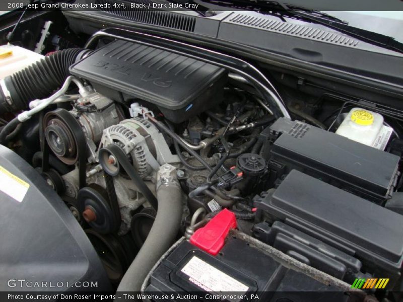 Black / Dark Slate Gray 2008 Jeep Grand Cherokee Laredo 4x4