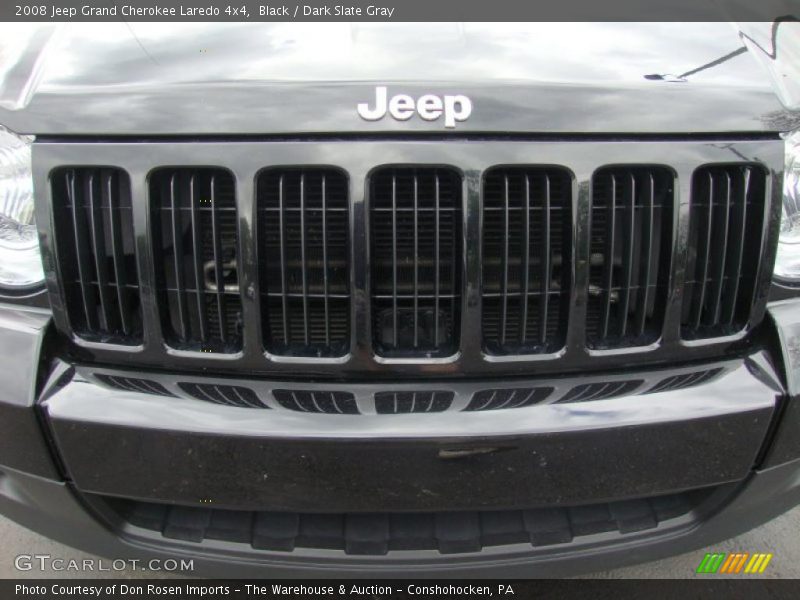 Black / Dark Slate Gray 2008 Jeep Grand Cherokee Laredo 4x4