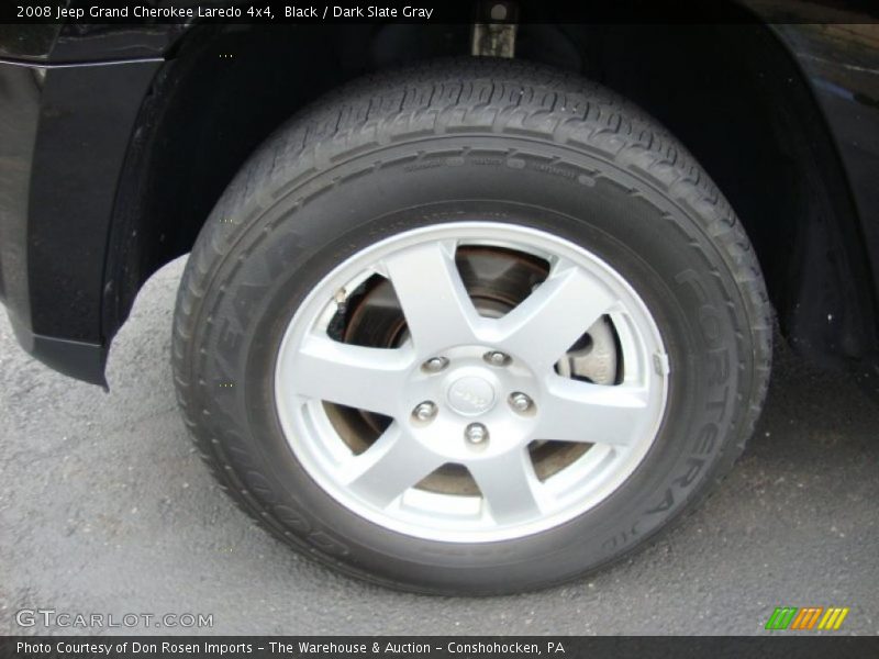 Black / Dark Slate Gray 2008 Jeep Grand Cherokee Laredo 4x4