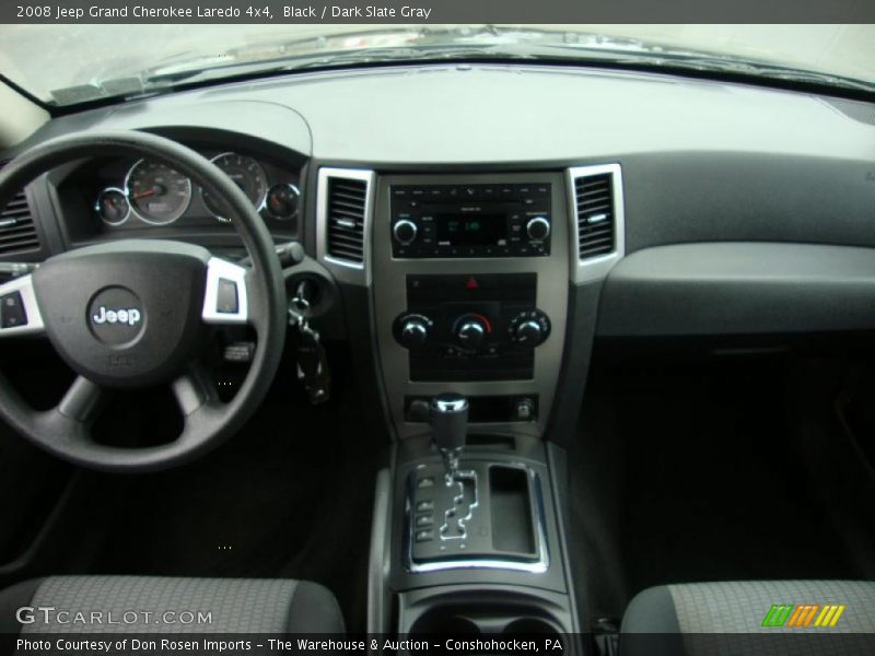 Black / Dark Slate Gray 2008 Jeep Grand Cherokee Laredo 4x4
