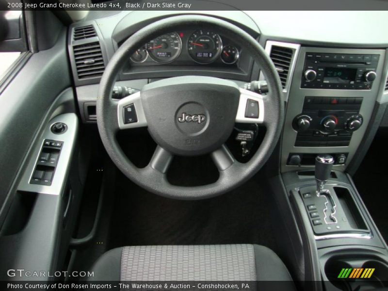 Black / Dark Slate Gray 2008 Jeep Grand Cherokee Laredo 4x4
