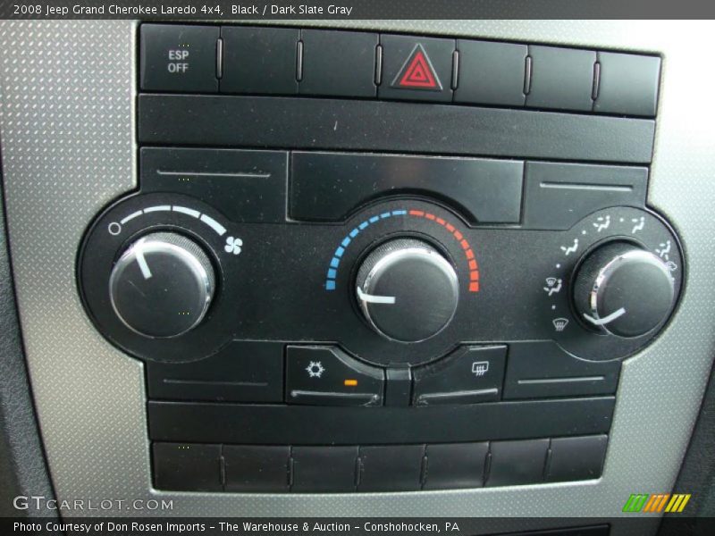 Black / Dark Slate Gray 2008 Jeep Grand Cherokee Laredo 4x4